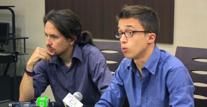 Pablo Iglesias e Iñigo Errejón.