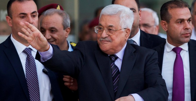 El presidente palestino, Mahmud Abás. - REUTERS