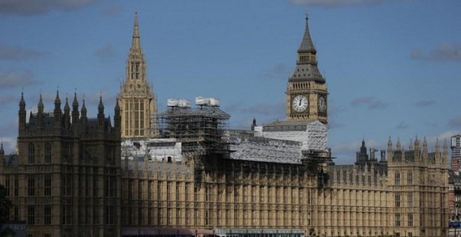 El Palacio de Westminster, sede del Parlamento británico. - AFP