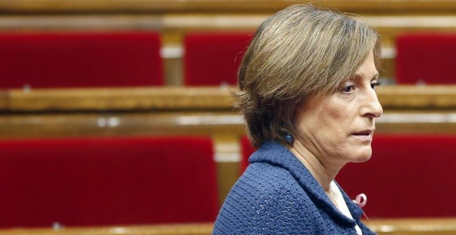 La presidenta del Parlament, Carme Forcadell. EFE/ARCHIVO/Andreu Dalmau