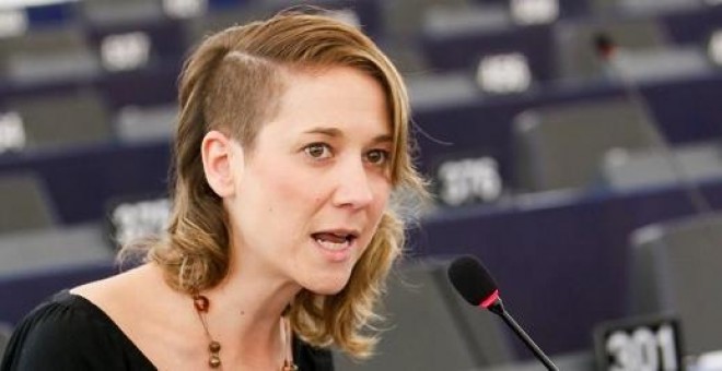 La portavoz de IU en el Parlamento Europa, Marina Albiol.