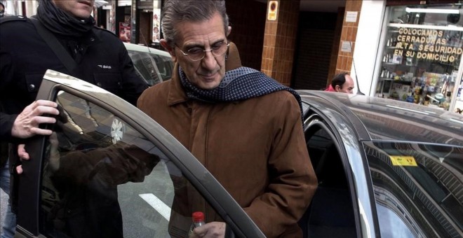 El padre Román, único acusado en el caso de los abusos sexuales a un menor en Granada. EFE/Miguel Ángel Molina