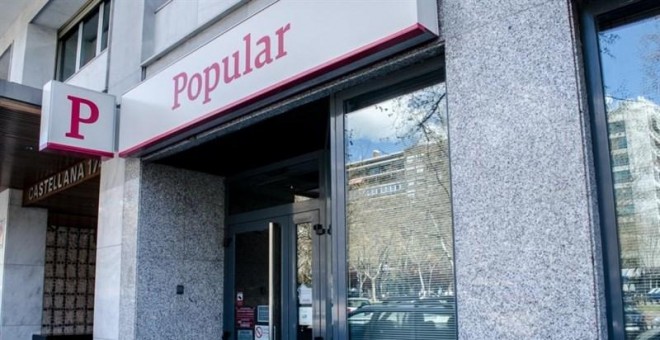 Una sucursal del Banco Popular. E.P.