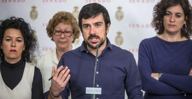 Ramón Espinar, diputado autonómico y senador de Podemos. / EFE