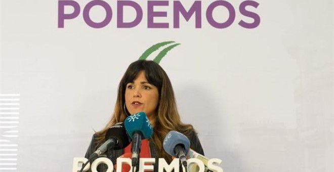 La coordinadora general de Podemos Andalucía, Teresa Rodríguez./ EP
