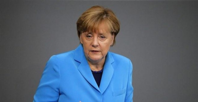 La canciller alemana Angela Merkel.- REUTERS