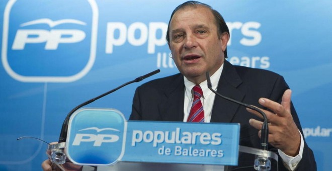 El exdiputado del PP Vicente Martínez Pujalte. / EFE