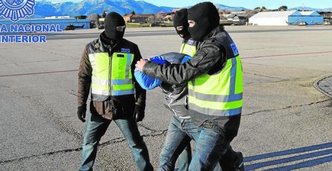 La Policía Nacional detiene a un presunto yihadista. EFE/Imagen de archivo.