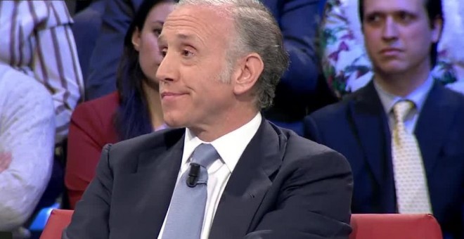 El periodista Eduardo Inda en una de sus intervenciones en el programa 'La Sexta Noche', en La Sexta.