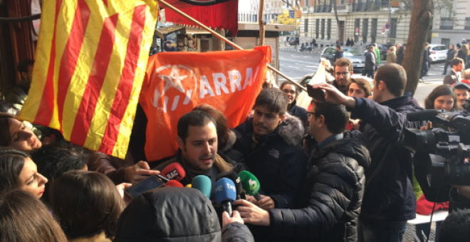 Un dels independentistes detinguts declara després de quedar en llibertat. @JaumeTai