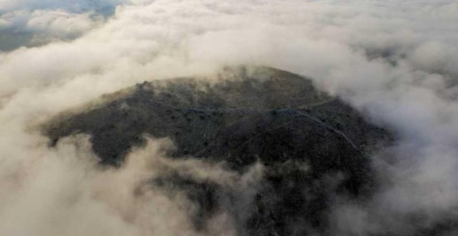 La colina Strongilovoúni, en las llanuras de Tesalia, donde se ha encontrado la ciudad. SIA/EFAK/YPPOA