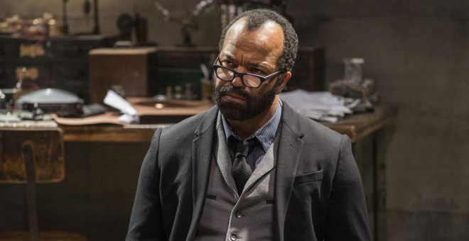 Jeffrey Wright interpreta a Bernard en 'Westworld'.