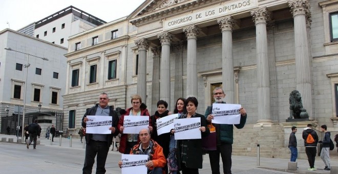 Los familiares han trasladado a los grupos políticos su rechazo ante 'la desproporción entre los hechos y las consecuencias penales' y la petición de que 'el caso vuelva a la jurisdicción de la Audiencia Provincial de Pamplona'/ EUROPA PRESS