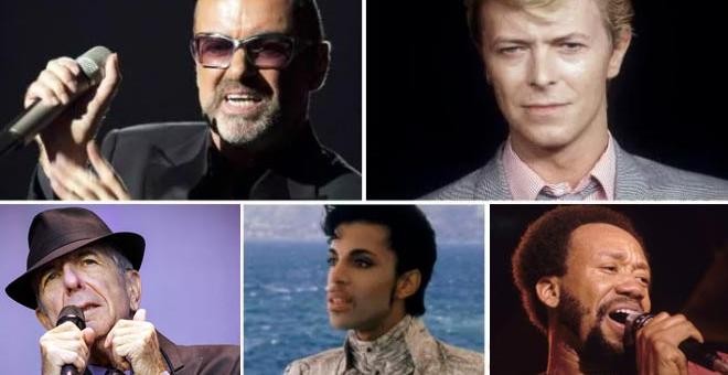 2016, el año en que dijeron adiós grandes estrellas de la música