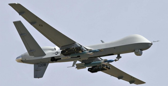 Modelo de dron Predator B adquirido por las Fuerzas Armadas españolas.- GA-ASI.