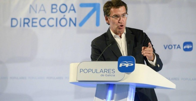 El presidente de la Xunta de Galicia, Alberto Núñez Feijóo.-EFE