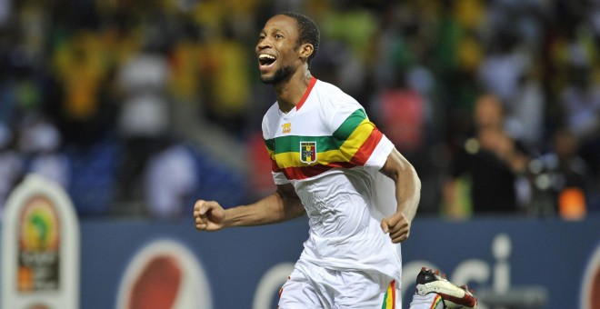 Seydou Keita, durante un partido con Mali. /CORDON PRESS