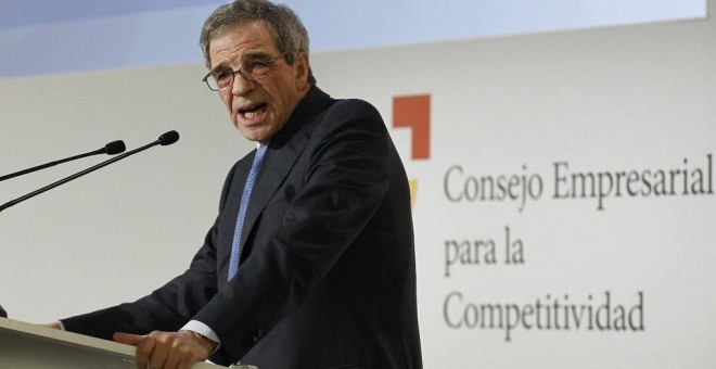 El presidente del Consejo Empresarial para la Competitividad, César Alierta.