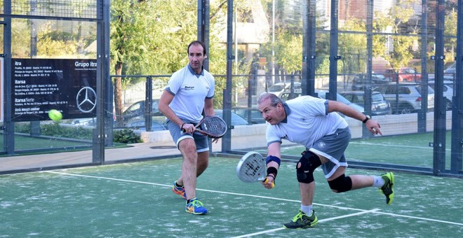 Torneo de pádel del Club Deportivo Sacyr.