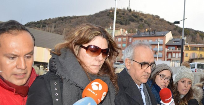 La madre de Nadia llega a los juzgados para contar 'la verdad'. EUROPA PRESS