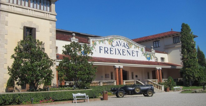 Cavas de Freixenet en la localidad Sant Sadurní D'anoia (Barcelona). E.P.