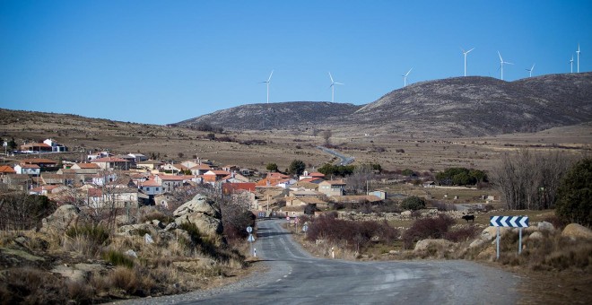 Los vecinos de la Sierra de Ávila se han levantado contra una mina de feldespato. JAIRO VARGAS