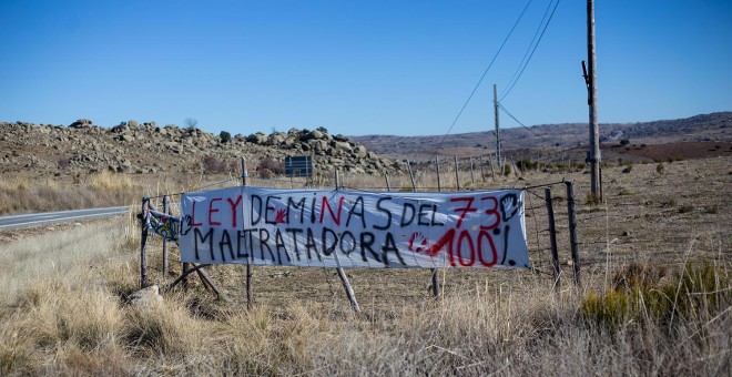 Los vecinos de la Sierra de Ávila se han levantado contra una mina de feldespato. JAIRO VARGAS