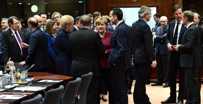 La Comisión Europea en Bruselas. AFP