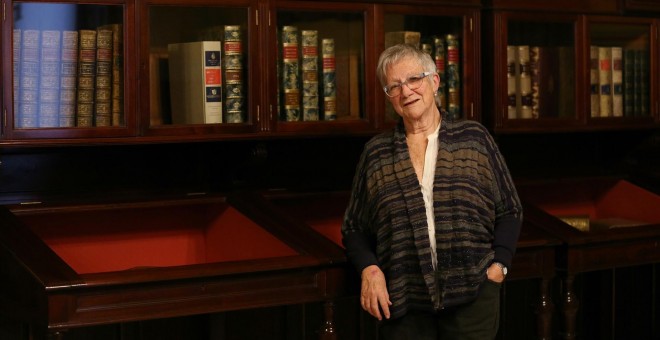 La lexicógrafa y doctora en Filología Románica Paz Battaner ingresa en la RAE. EUROPA PRESS