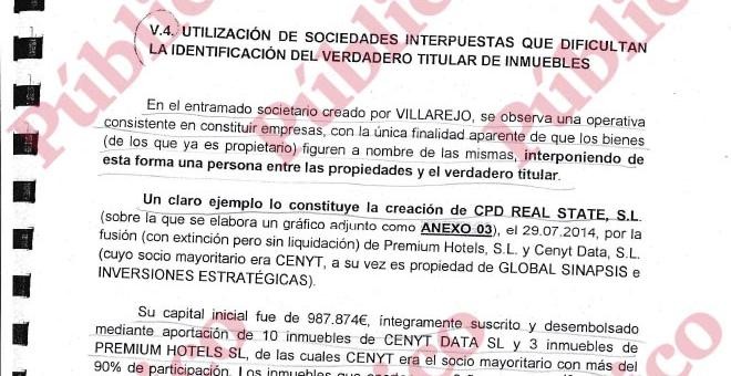 Los investigadores sospechan de que el entramado sirve para ocultar al verdadero titular de las sociedades.