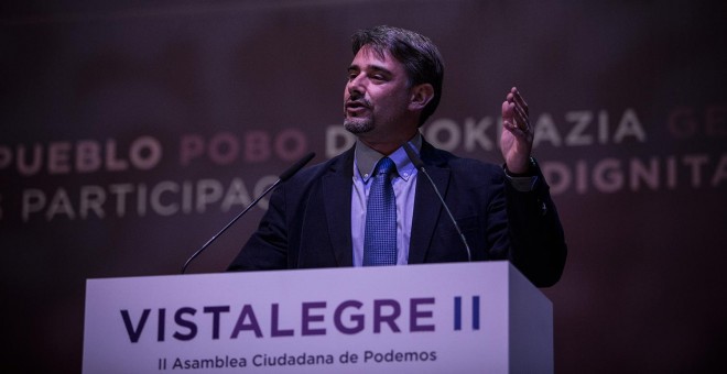 Juan Moreno Yagüe en Vistalegre II. JAIRO VARGAS