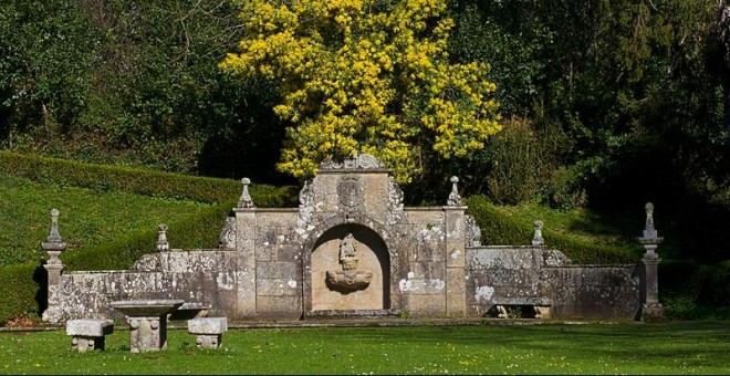 Exteriores del Pazo de Meirás. MANUEL MARRAS