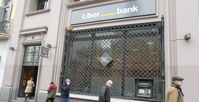Una oficina de Liberbank. E.P.
