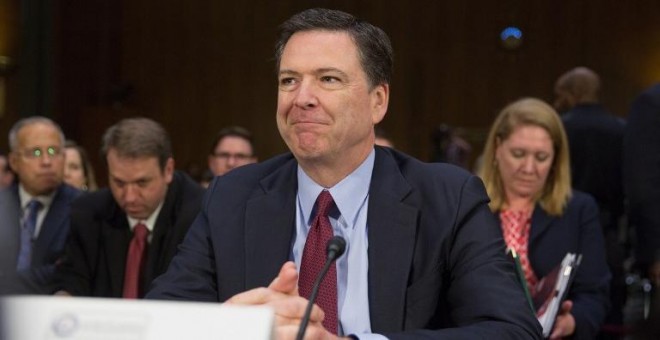 El director del FBI, James Comey. - AFP