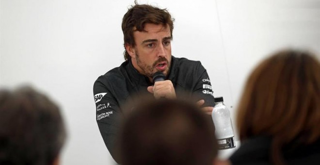 El piloto español de McLaren, Fernando Alonso, ha sido rotundo esta tarde tras la sexta sesión de ensayos en el Circuito de Barcelona-Cataluña. /EFE