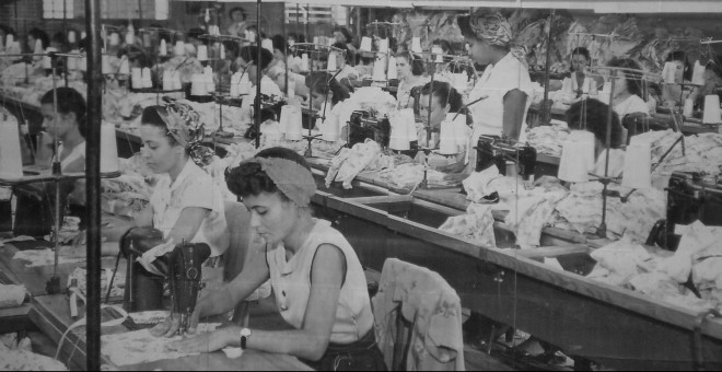 Industria de la aguja en Puerto Rico.