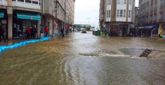 Inundaciones de Sada en Marzo de 2016./Ayuntamiento de Sada
