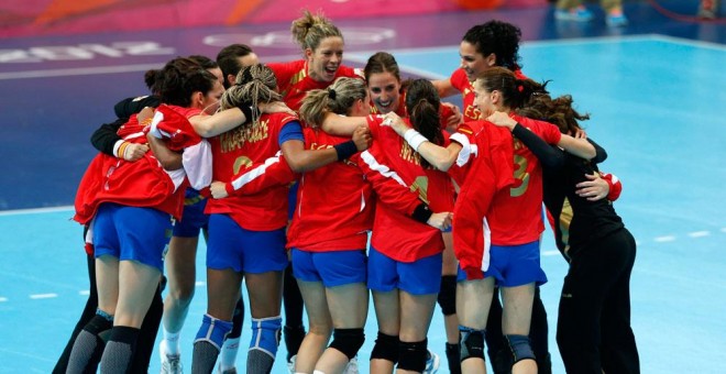 Imagen de la selección femenina de balonmano / EFE