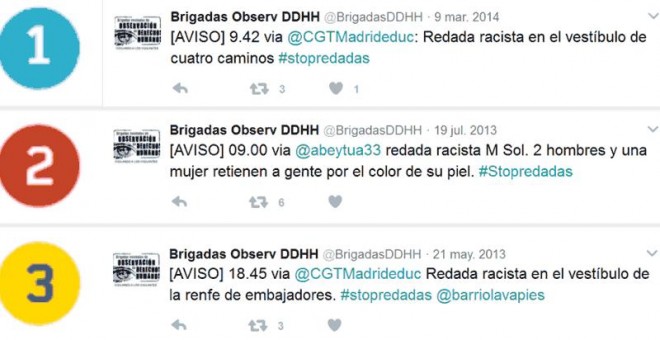 Denuncias de redadas racistas en el metro de Madrid.