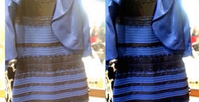 La explicación científica a porqué este vestido se veía de dos colores diferentes / TWITTER