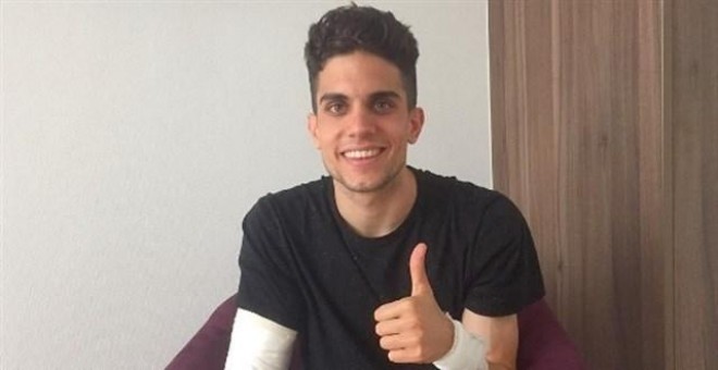 Imagen que Marc Bartra ha compartido en su cuenta de Instagram.