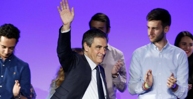 El candidato presidencial François Fillon. EFE