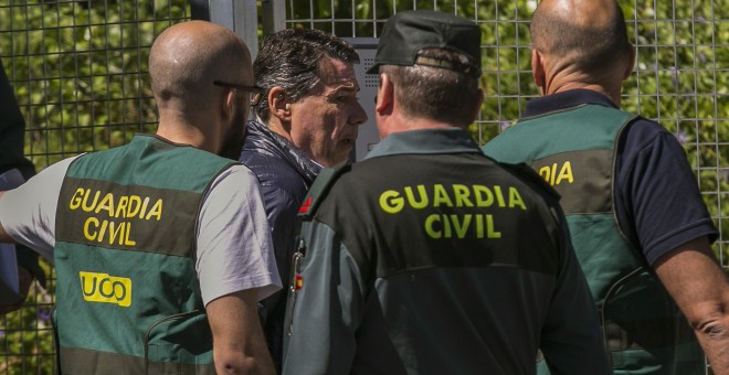 El expresidente de la Comunidad de Madrid Ignacio González es trasladado desde la Comandancia General de la Guardia Civil en Tres Cantos (Madrid) a la Audiencia Nacional para prestar declaración ante el juez Eloy Velasco en la operación Lezo que investiga