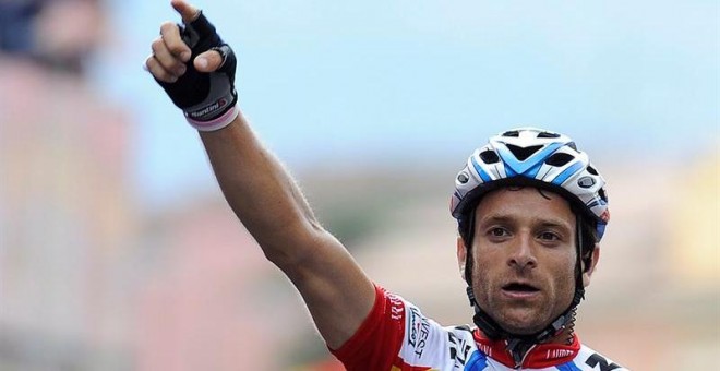 Michele Scarponi, en una imagen de archivo.  EFE/EPA/MAURIZIO BRAMBATTI