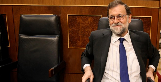 Mariano Rajoy durante el debate de los presupuestos.- REUTERS