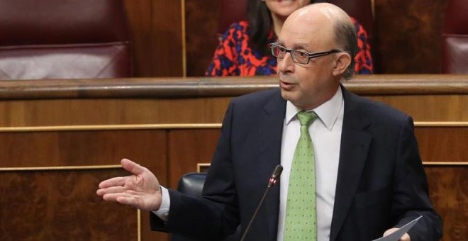 Montoro interviene en el Congreso de los Diputados. | ZIPI (EFE)