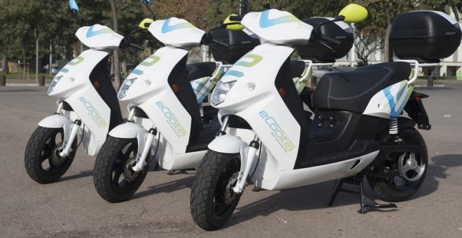 Las motos eléctricas que estarán disponibles en Madrid.