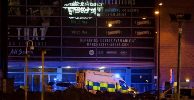 El último atentado en el Reino Unido ha tenido lugar en el Manchester Arena, después de un concierto de Ariana Grande  / REUTERS