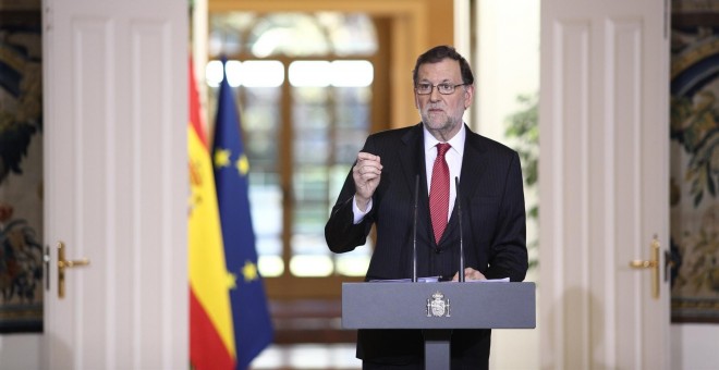 El presidente del Gobierno, Mariano Rajoy, llamado a declarar como testigo por la trama Gürtel./EUROPA PRESS