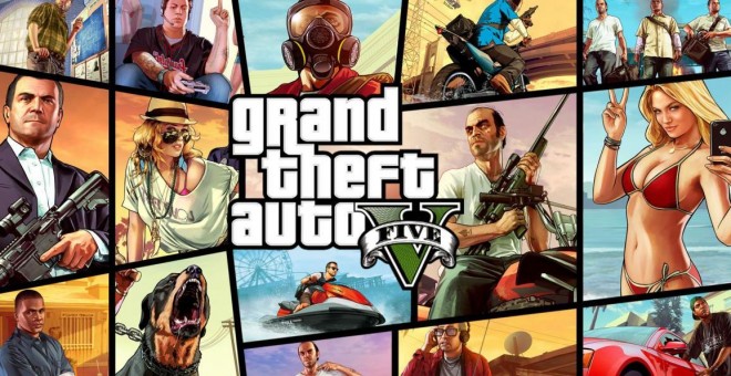 Portada del videojuego GTA.